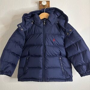 Polo by Ralph Lauren Kids Blue Puffer Jacket